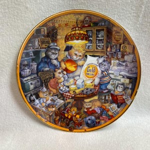 Franklin Mint Heirloom Recommendation Collector Plate - Bill Bell - Gold Medal Flour 115th Anniversary (#PLT749)