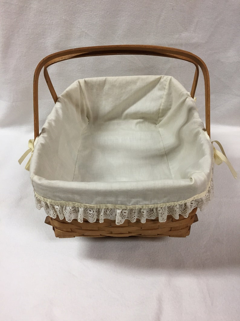 longaberger baby cradle basket