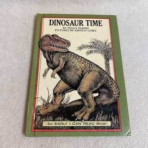 Vintage I Can Read Children&#39;s Book (1974) - &#39;Dinosaur Time&#39; (#BK321)