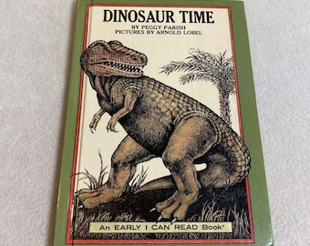 Vintage I Can Read Children&#39;s Book (1974) - &#39;Dinosaur Time&#39; (#BK321)