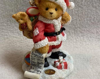 Cherished Teddies Figurines With Display/wall Shelf - 'our
