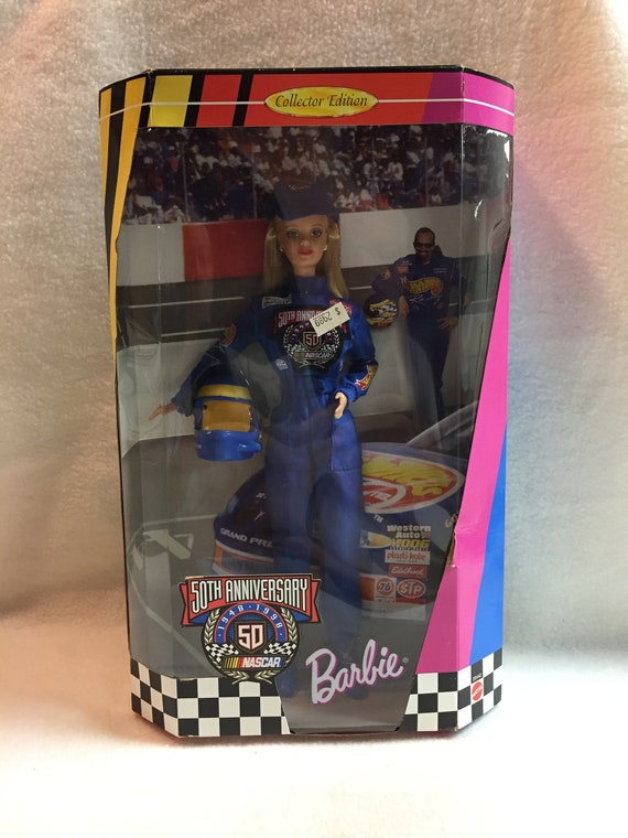 50th anniversary nascar barbie collector edition worth