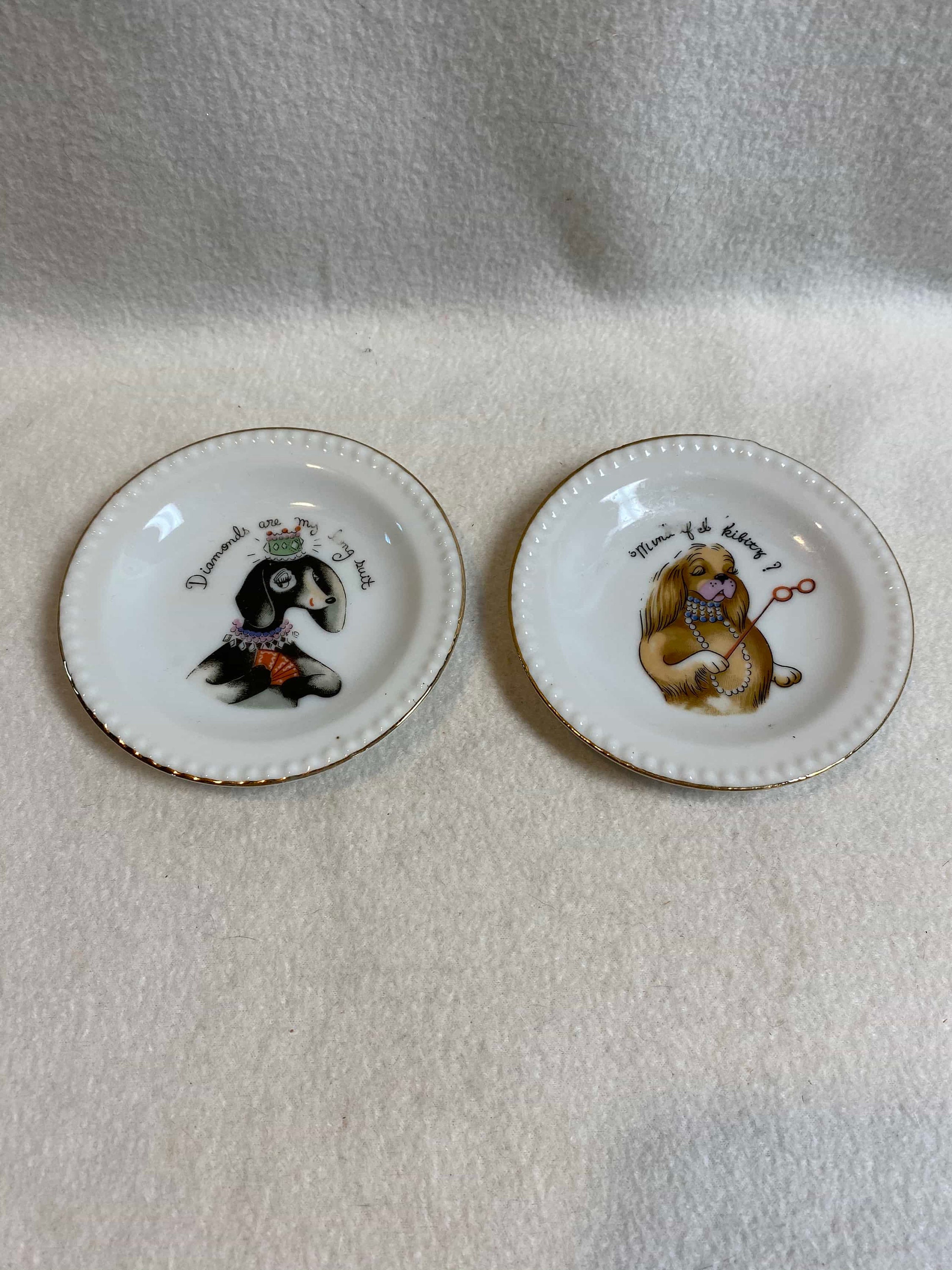 Vintage Ardalt Ceramic Dog Coasters Set of 8 DCG370 Etsy