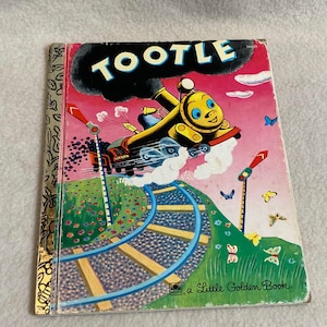 Vintage Little Golden Book (1945) - &#39;Tootle&#39; (#BK289)