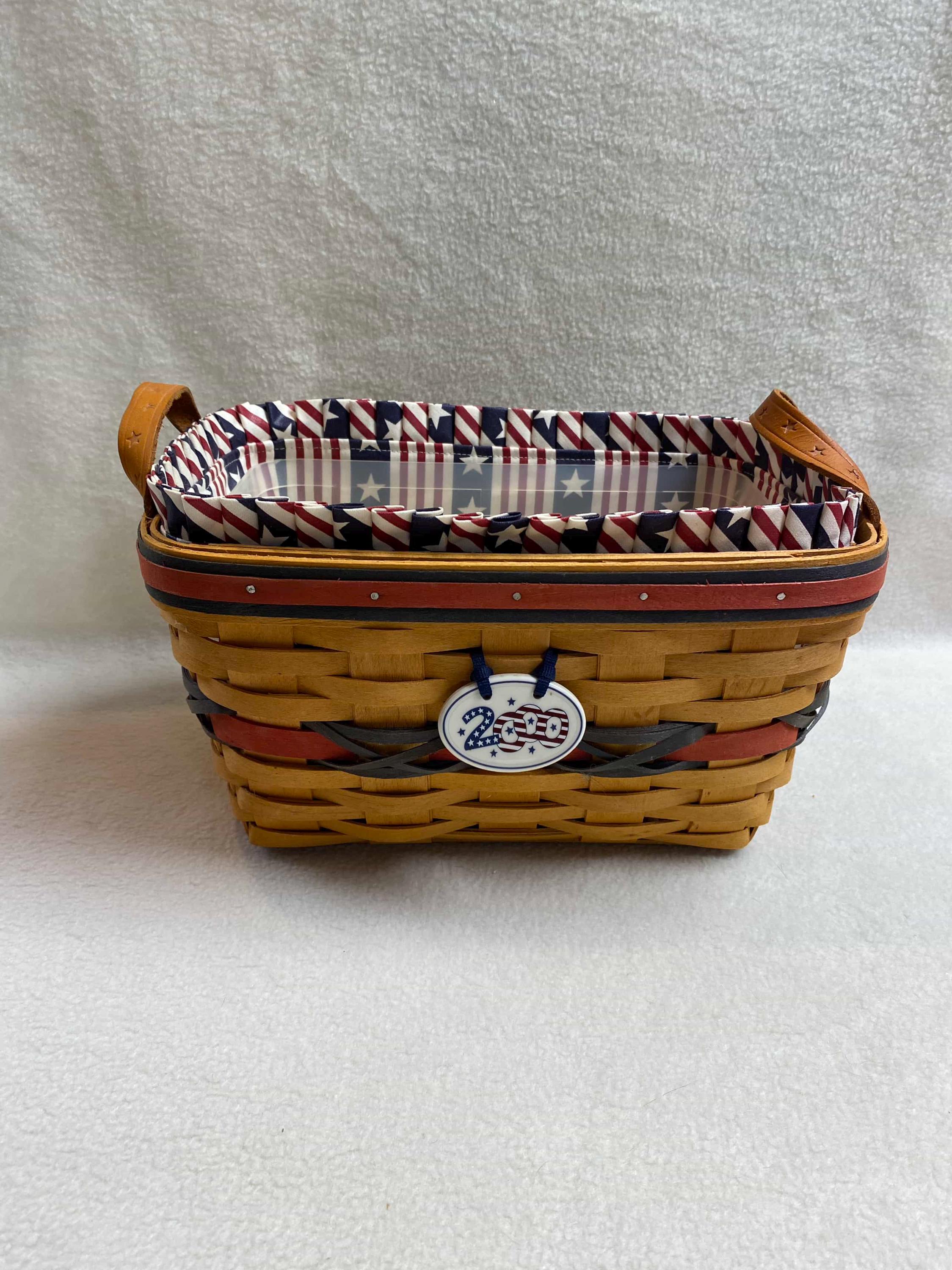 人気デザイナー American All Longaberger Basket Etsy - 小物入れ