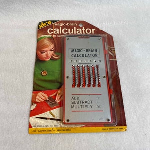 Vintage Alco Magic-brain Calculator in Original Packaging EE147 