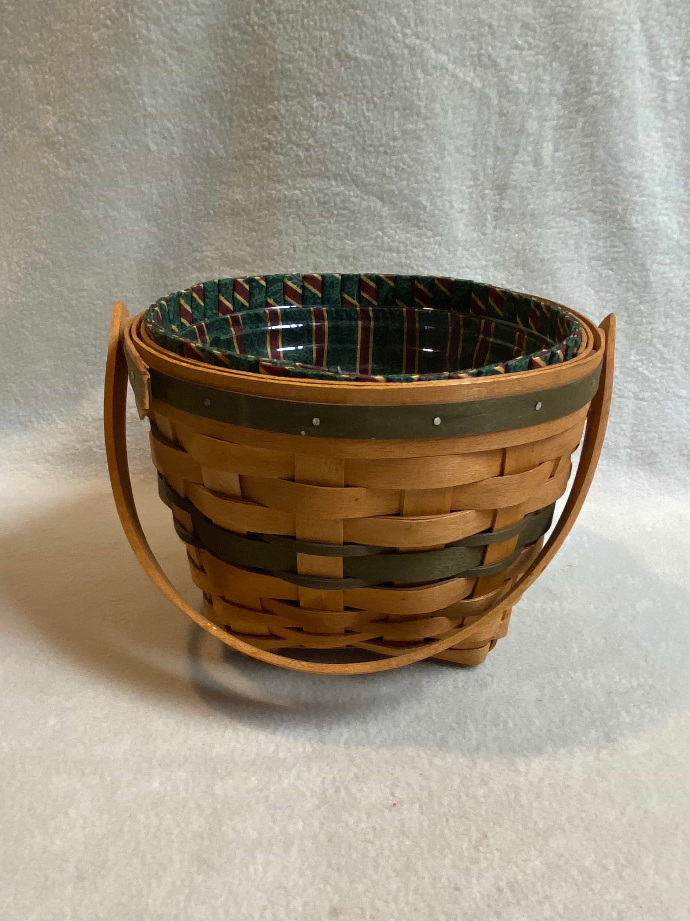 Longaberger 1994 Christmas Collection Jingle Bell Basket With