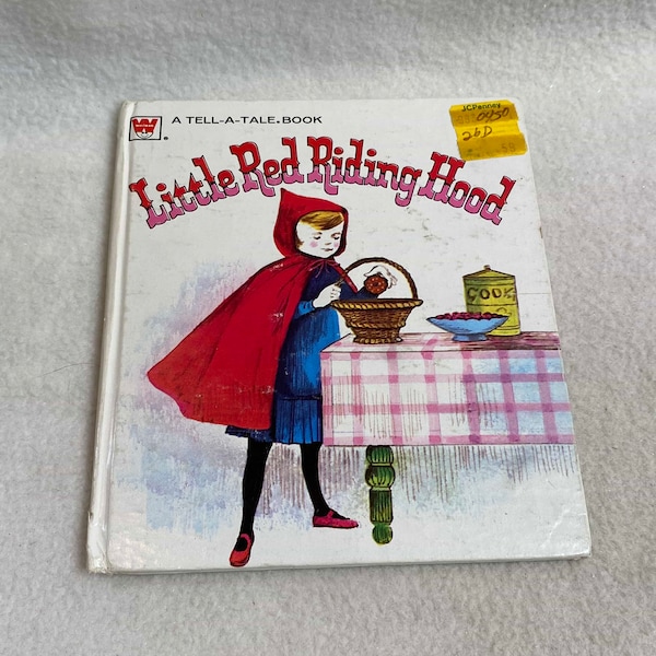 Vintage Whitman Tell-A-Tale Children's Book (1964) - 'Little Red Riding Hood' (#BK511)