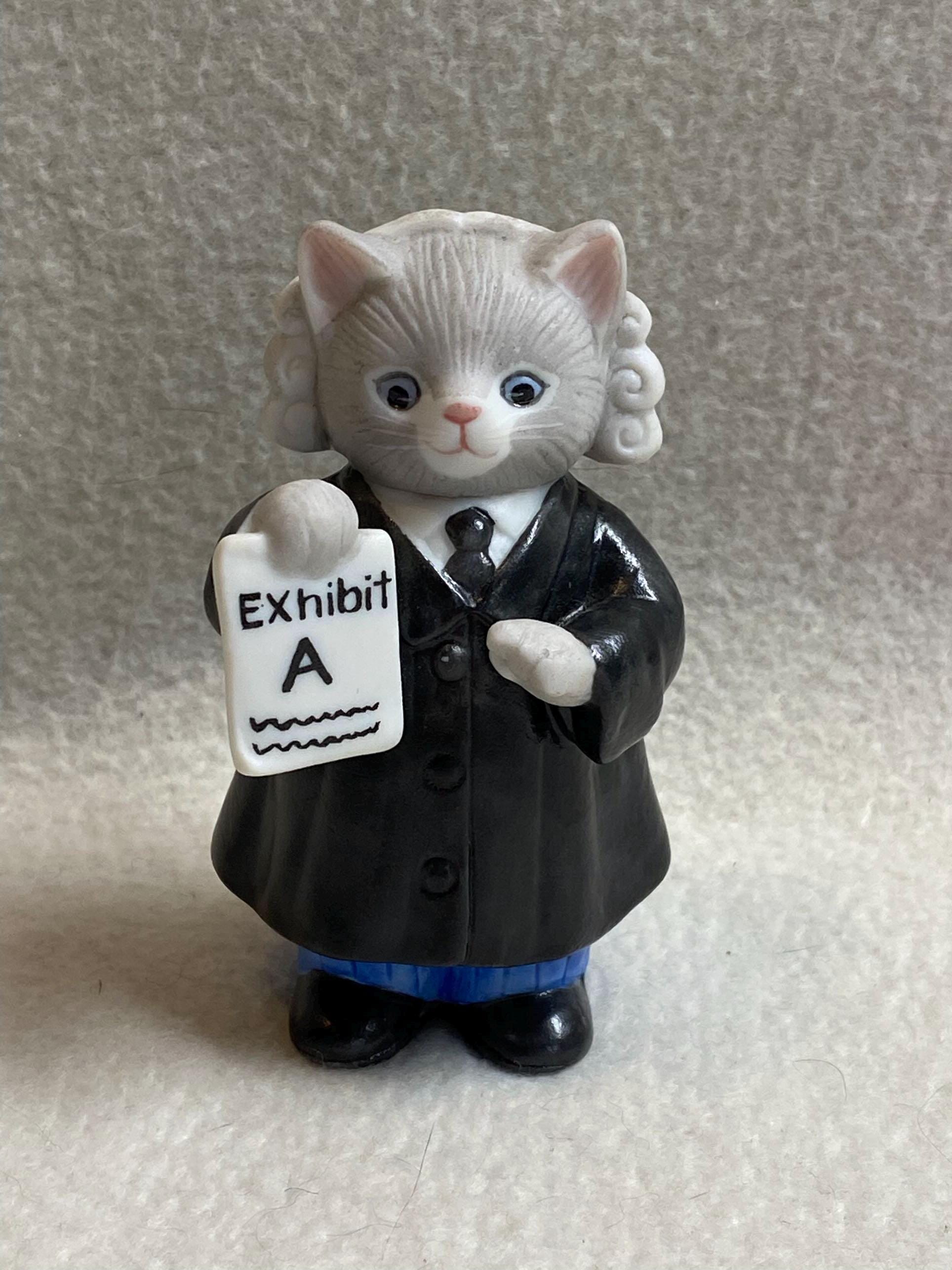 Kitty Cucumber Figurines - Etsy