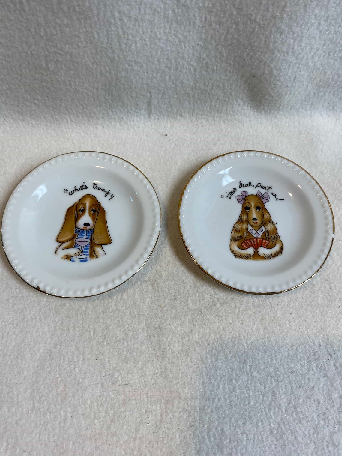Vintage Ardalt Ceramic Dog Coasters Set of 8 DCG370 Etsy