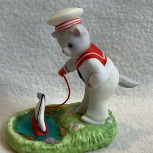 Kitty Cucumber - Albert - In Sailor Outfit with Sailboat (#BCD465)
