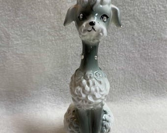 Vintage Poodle Lipstick Holder/Figurine (#FIG1418)