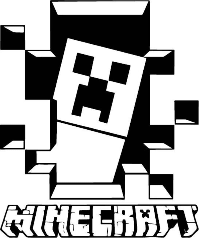 212+ Minecraft Svg Files