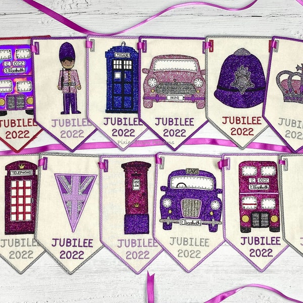 Queen’s Jubilee Embroidery Pattern Etsy