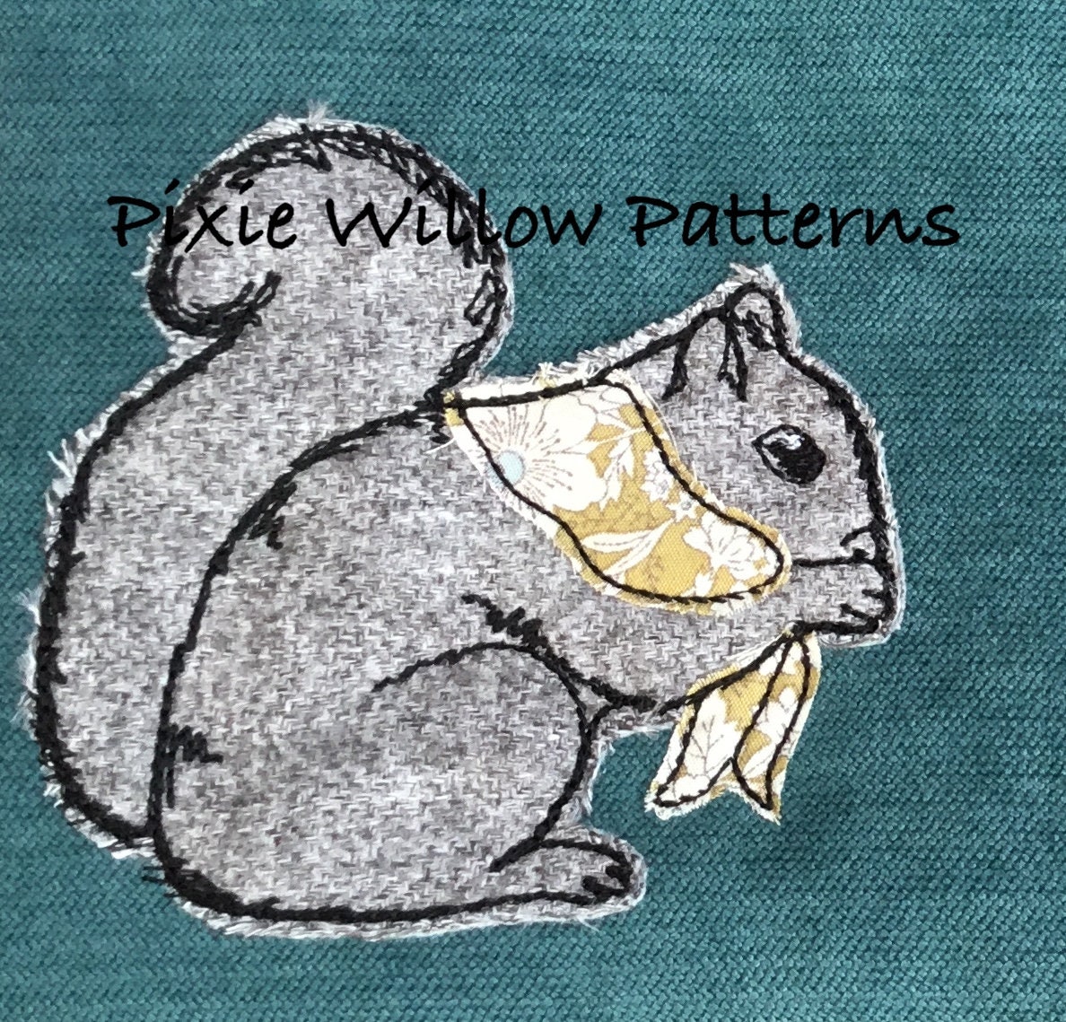 Squirrel Applique Block Pattern Squirrel Applique Machine Embroidery Design: Various Sizes - Etsy