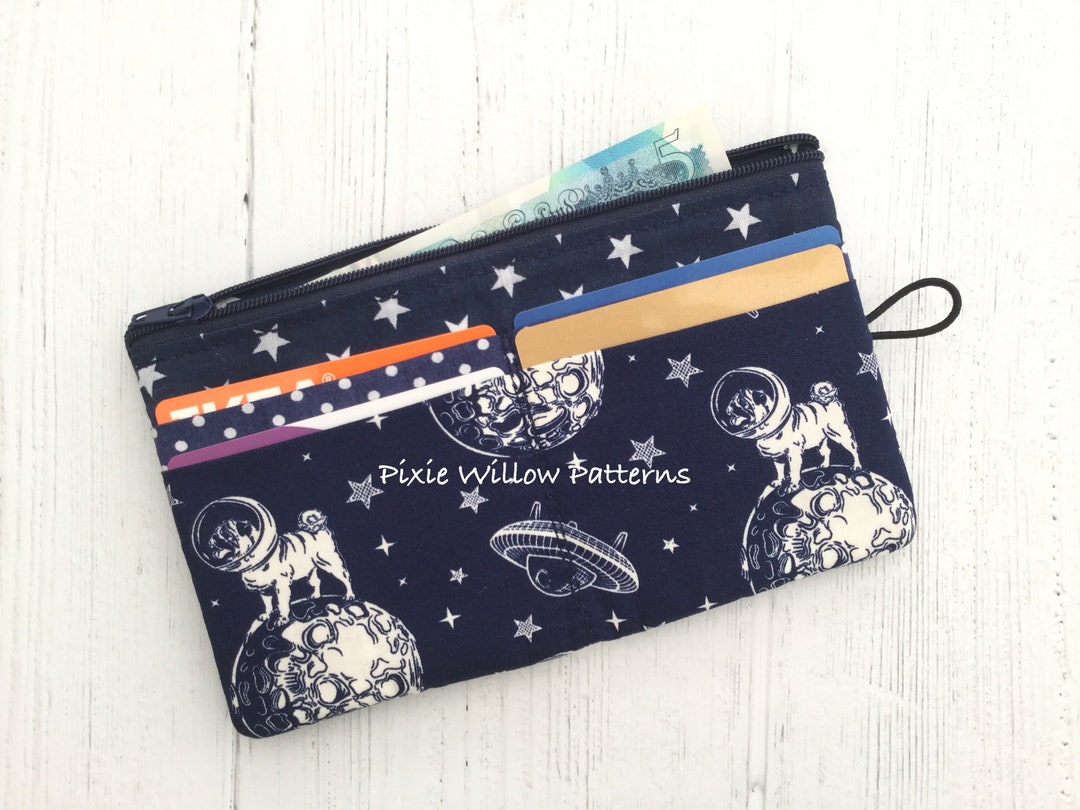 ITH Zipper Wallet Pattern: Machine Embroidery Pattern for 6x10 Hoops - Etsy