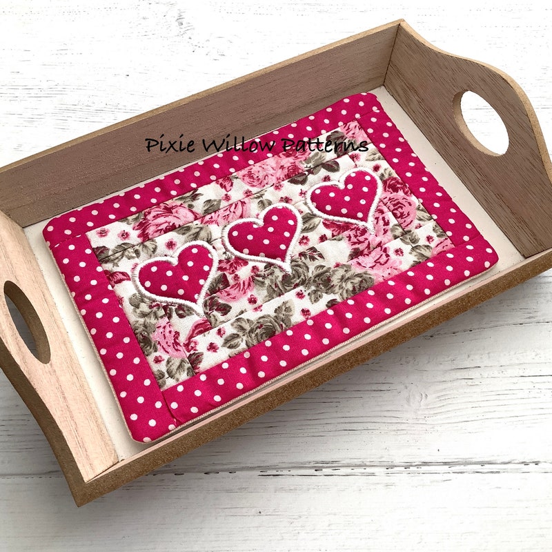 Quilted Mug Rug Patterns Etsy