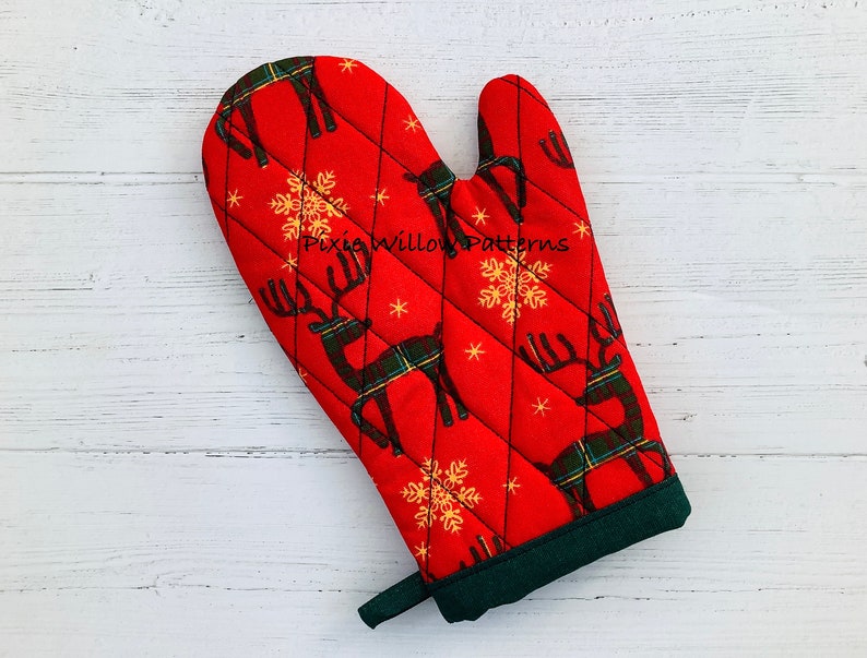 ITH Pot Holder AND Oven Glove Patterns. Set of Diamond Quilted Etsy UK