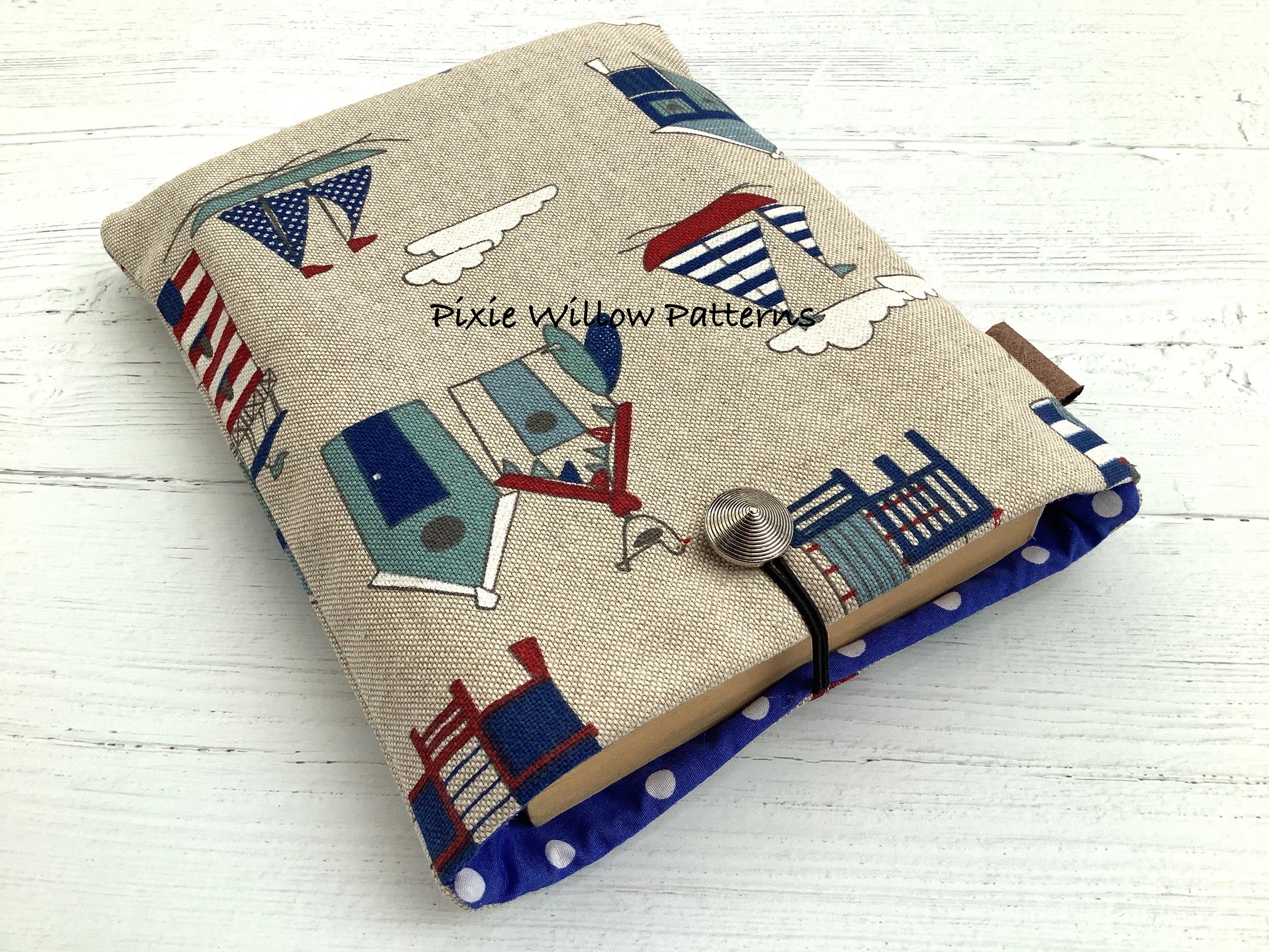 ITH Book Sleeve With Internal Zipper Pocket Pattern. Padded Etsy UK