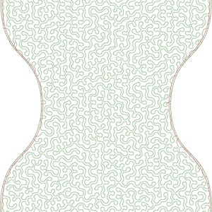 In the hoop Burp Cloth for 7.9x11 & 8x12 Hoops. In the hoop Baby gift, machine embroidery pattern by Pixie Willow Patterns image 7