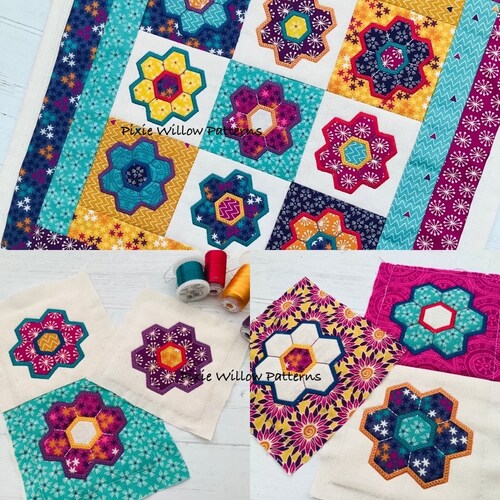 ITH Stripes Quilt Block Machine Embroidery Design 4x4 5x5 Etsy