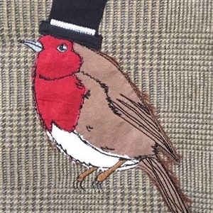 ITH Robin Zipper Bag. Fully lined, Top Closure Zipper Bag in 4 sizes for 5x7, 6x10, 7x11 and 8x12 hoops, machine embroidery design. image 9