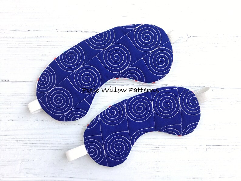 ITH Sleep Mask. in the Hoop Machine Embroidery Quilted Etsy UK