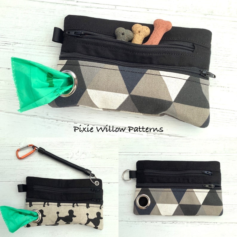 In the Hoop Dog Poop Bag and Treat Holder Pattern. Machine Etsy