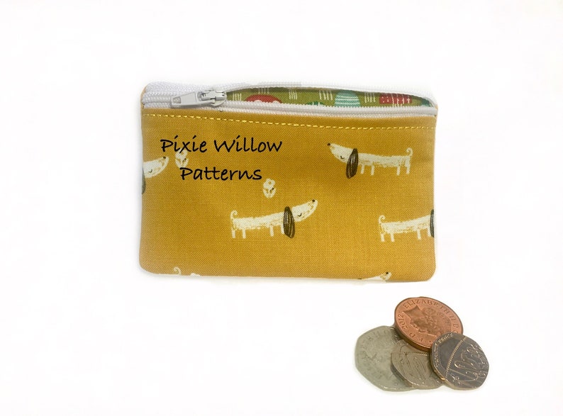 ITH Zipper Bag Coin Purse. for 4x4 and 5x7 Hoops. in the Hoop Etsy UK