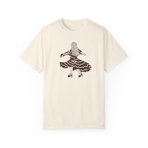 FLAMENCO, Beyoncé Cowboy Carter Tour Apparel, Fantazyjna koszulka taneczna, Zabawna koszulka graficzna, Prezent dla miłośników tańca, Top w stylu vintage