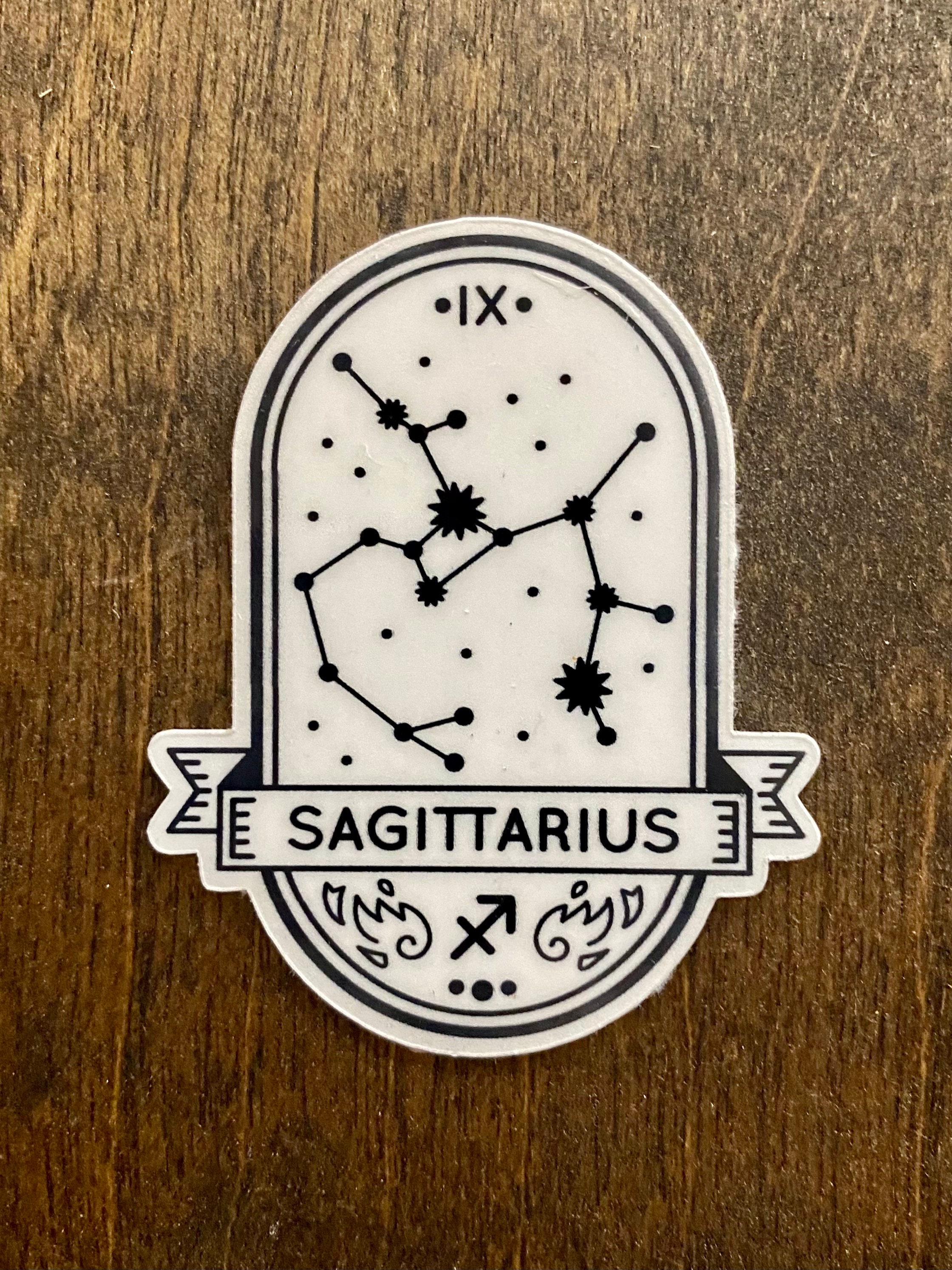 Zodiac Sign Stickers Individual or Set | Etsy