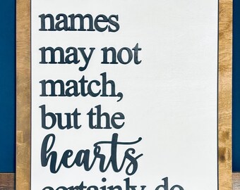 Perfect Blend | Blended Family | Blended Family Sign | Stepfamily Sign