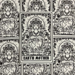 Earth Mother Sticker | Earth Mother Magnet | Gaia