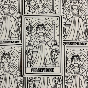 Persephone Sticker | Persephone Magnet
