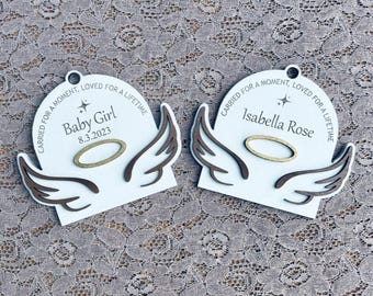 In Memory Infant Loss Ornament | Angel Baby Memorial Ornament | Sympathy Gift | Miscarriage Ornament | Infant Loss | Stillbirth Keepsake