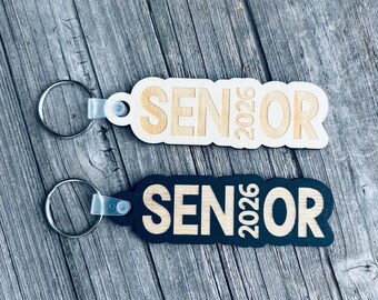 Class of Any Year Keychain | Class of 2026 Keychain | Graduation Gift | Graduation Bag Tag | Class of 2027 | Senior Class of 2026