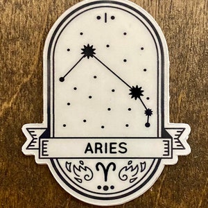 Zodiac Sign Stickers Individual or Set - Etsy