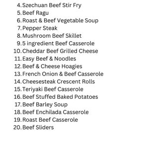 SuttonsDaze Canned Beef Recipe Collection image 2