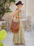 Tooled Leather Boho Crossbody Purse, Western Bag, Festival Bag product logo