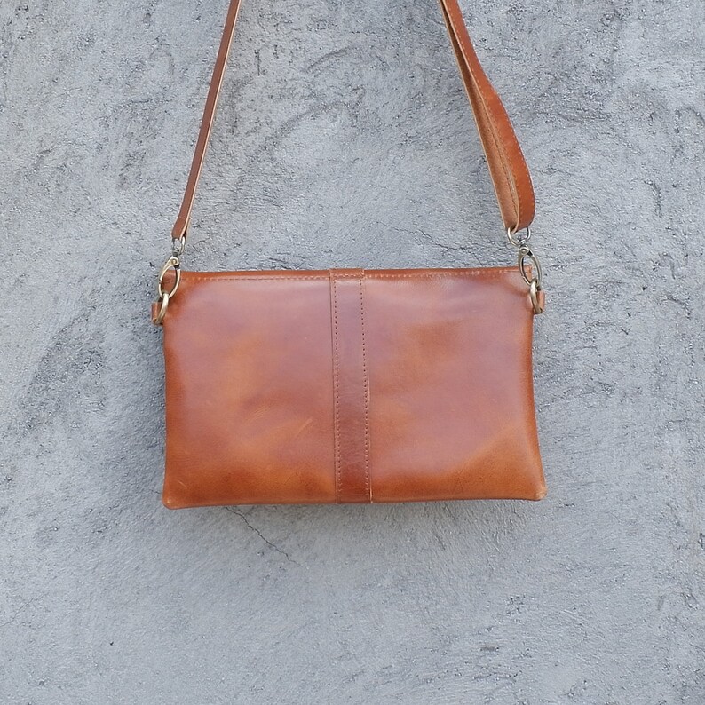 Brown Boho Leather Wallets for Women Etsy