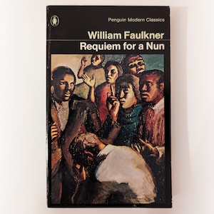 William Faulkner - Requiem for a Nun - Penguin vintage paperback book - 1981