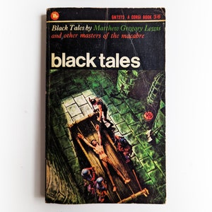 Diversen - Black Tales - Corgi-horror vintage paperbackboek - 1965