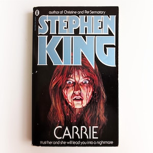 Stephen King - Carrie - NEL horror vintage paperback book - 1981