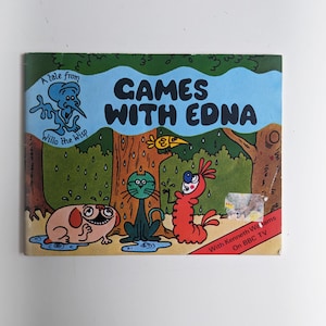 Willo the Wisp - Games with Edna - Kenneth Williams comic storybook vintage childrens kids paperback book - 1981