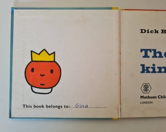 Dick Bruna - the King - Miffy Kids TV Vintage Hardback Book - 1974