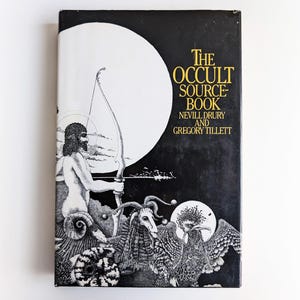 Nevill Drury & gregory Tillett - The Occult Quellbuch - Hexerei Vintage Hardcover Buch - 1978