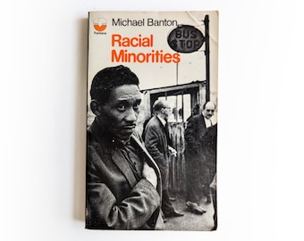 Michael Banton - Racial Minorities - Fontana vintage paperback book - 1972