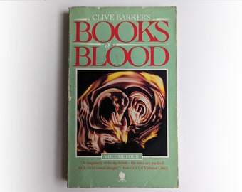 Cliver Barker – Books of Blood: Band Vier – Sphere Horror-Fiction-Vintage-Taschenbuch – 1985