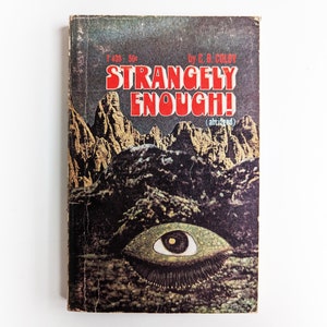 CB Colby - Strangely Enough - science fiction vintage paperback book - 1963