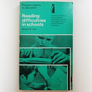 Margaret M Clark-trudności w czytaniu w szkołach-Penguin Vintage miękka książki-1970